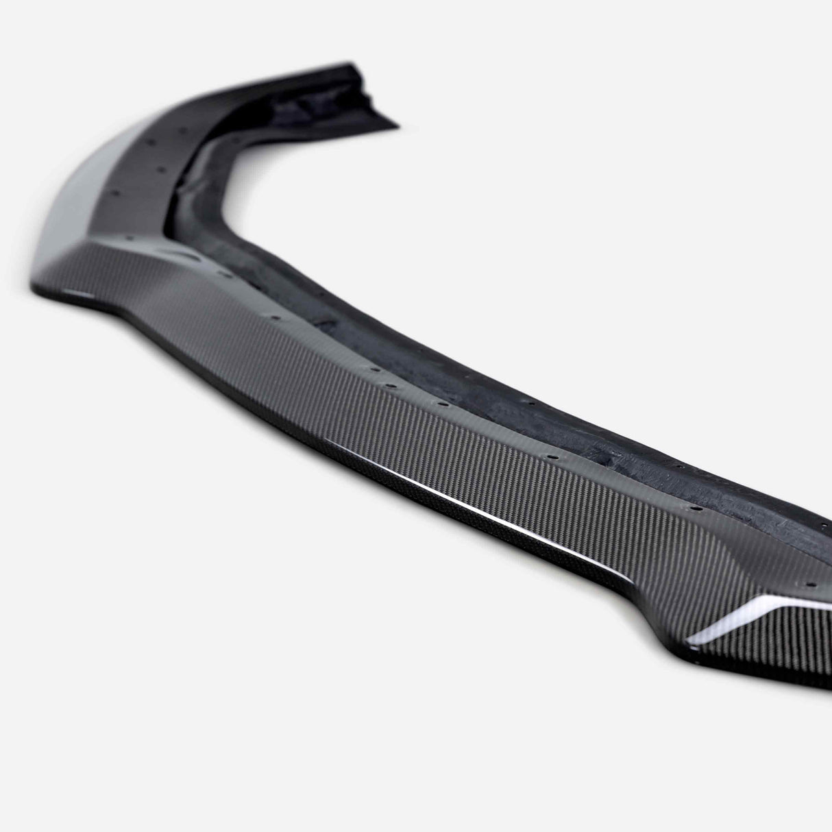 Type-HP carbon fiber front chin splitter for 2021-2023 Ford Mustang Mach 1