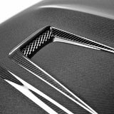 GT-style carbon fiber hood for 2012-2014 Mercedes Benz C-class
