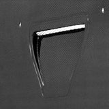 TS-style carbon fiber hood for 2008-2015 Mitsubishi Lancer EVO X