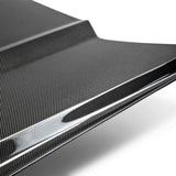 Type-OE double sided carbon fiber hood for 2015-2017 Ford Mustang Eco Boost/V6