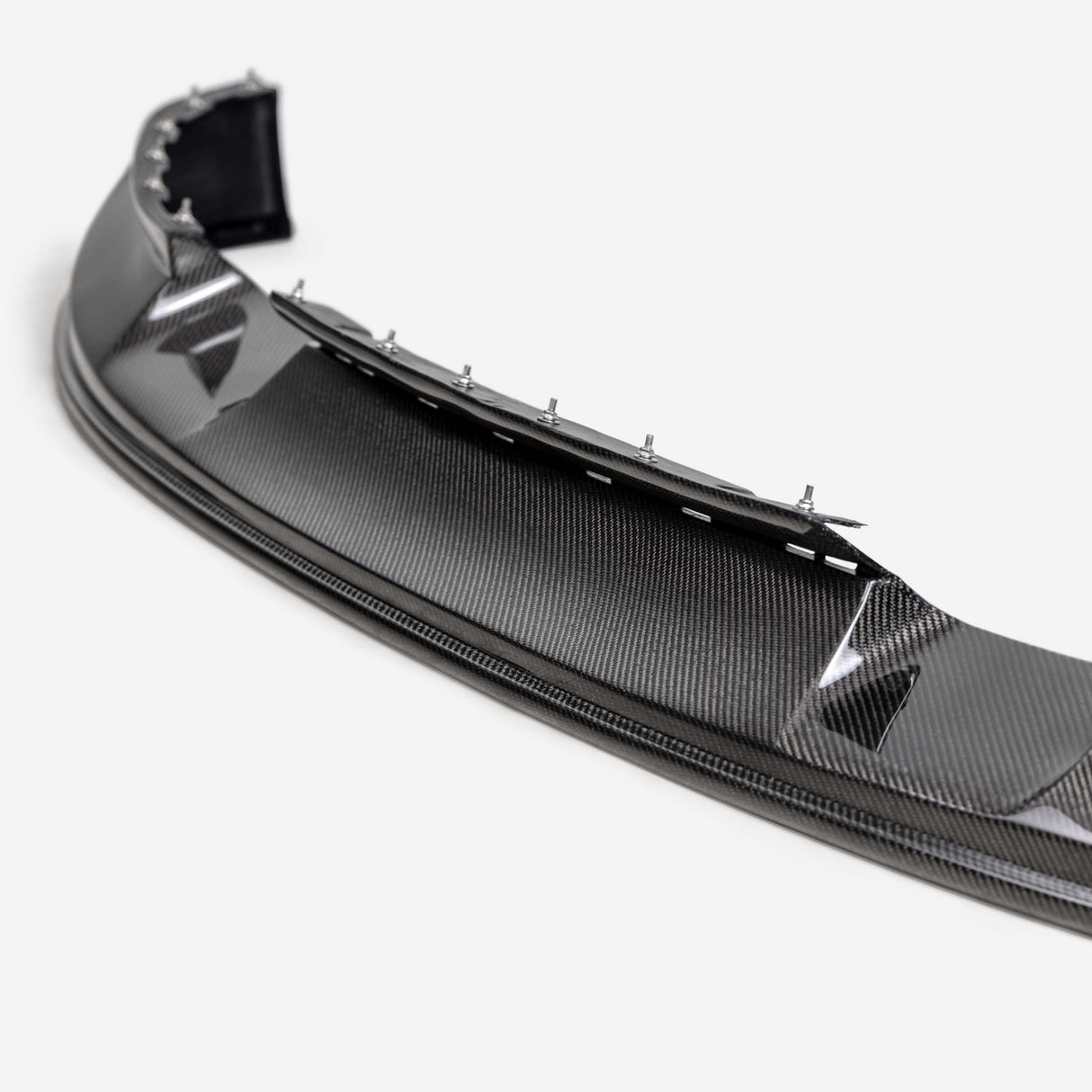 Type-MB carbon fiber front chin spoiler for 2021-2024 Ford F150