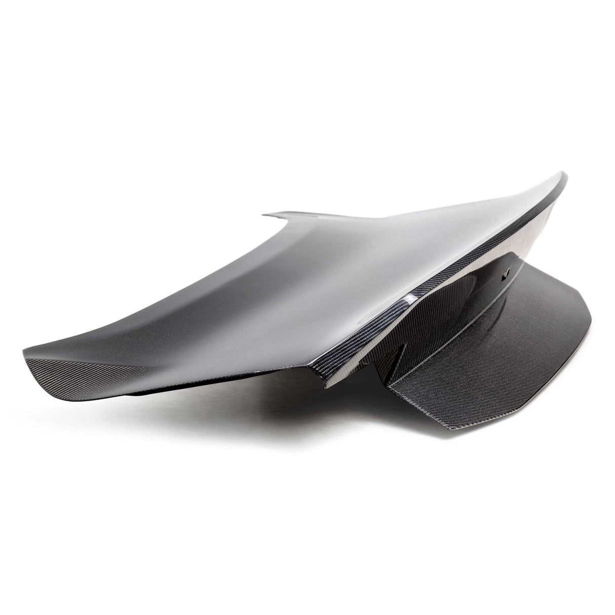 Type-SA double sided carbon fiber 1-piece decklid with integrted spoiler for 2024 Ford Mustang