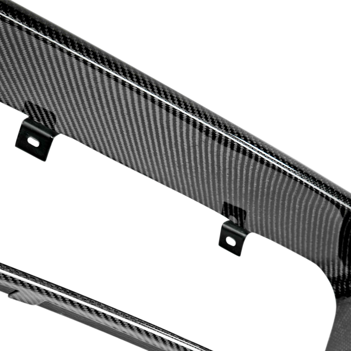 Carbon fiber exhaust surround bezels for 2014-2019 Chevrolet Corvette C7 Stingray/Z06/Grand Sport