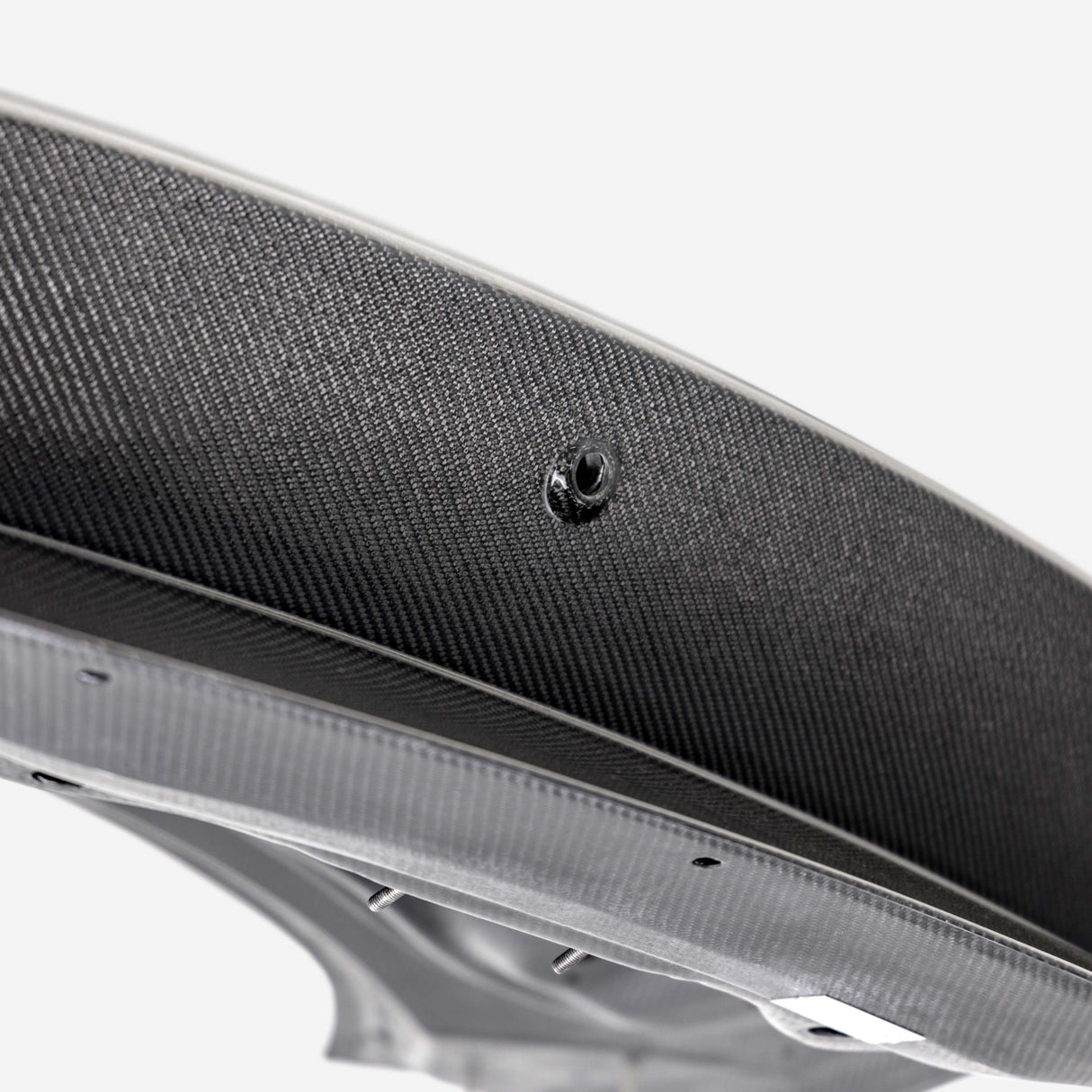 Type-AC double sided carbon fiber 1-piece decklid for 2024 Ford Mustang with holes for spoiler mounting