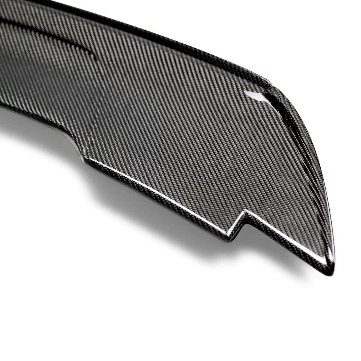 Type-ST carbon fiber Track Pack style rear spoiler with adjustable wicker bill  for 2015-2023 Ford Mustang