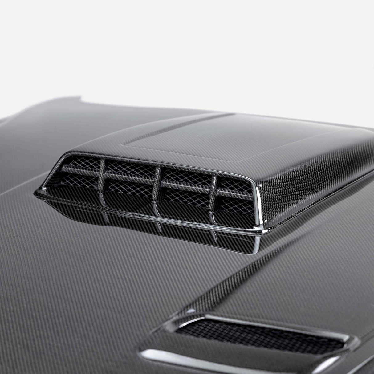 Type-SK double-sided carbon fiber hood for 2021-2023 Ford Mustang Mach 1