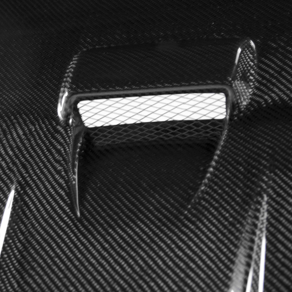 DV-style carbon fiber hood for 2008-2017 Mitsubishi Lancer