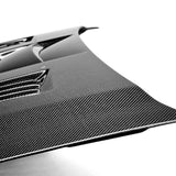 Type-SS carbon fiber hood for 2005-2009 Ford Mustang