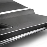 Ram air double sided carbon fiber hood for 2015-2017 Ford Mustang