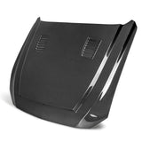 Type-SN double sided carbon fiber hood for 2018-2023 Ford Mustang