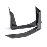 Type-GT5 carbon fiber front splitter wickers for 2024 Ford Mustang