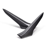 Carbon fiber side scoop trim for 2023-2024 Chevrolet C8 Z06 (PAIR)
