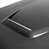 Type-GR (GT350 Style) double sided carbon fiber hood for 2015-2017 Ford Mustang