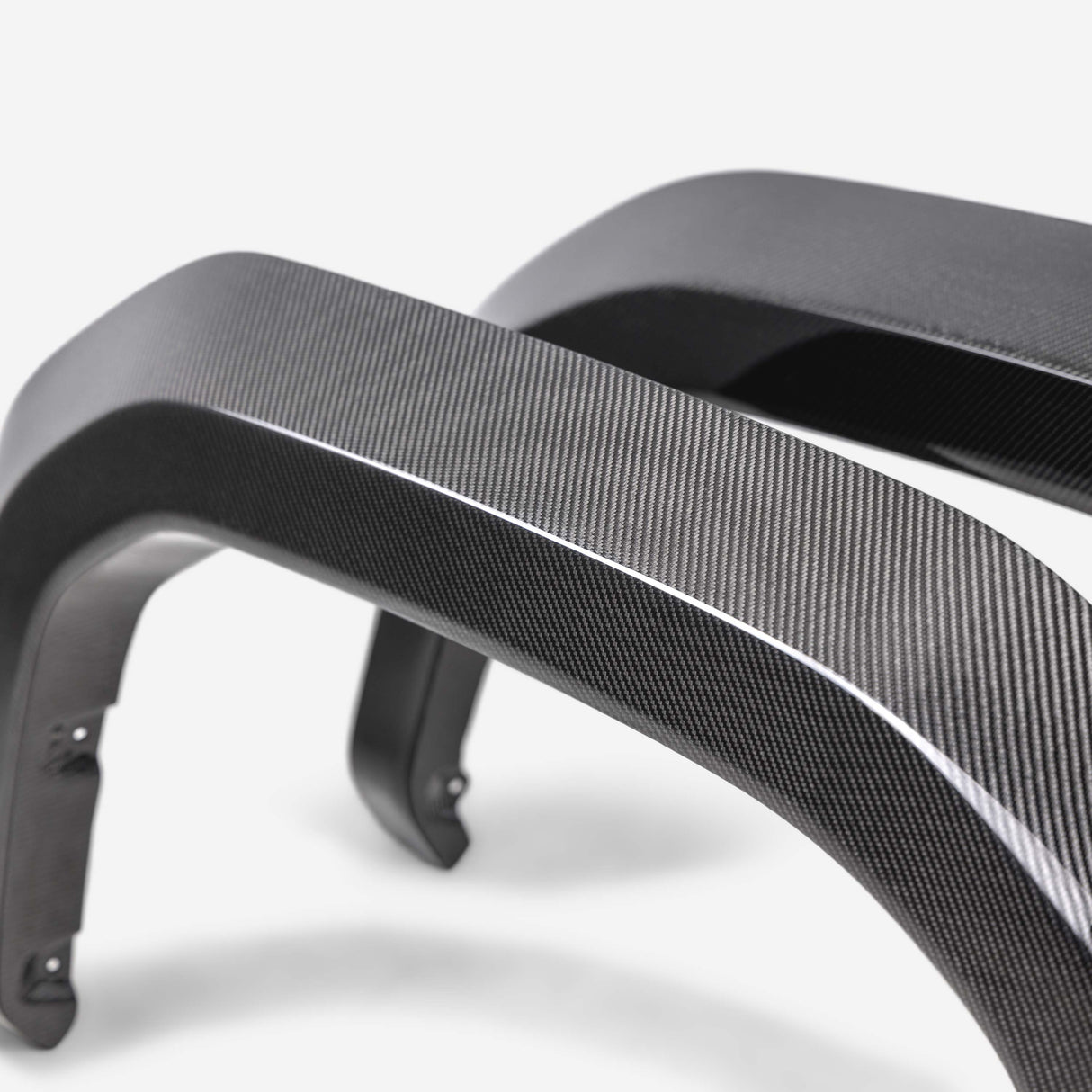 Carbon fiber rear flares for 2024 Toyota Tacoma PRO