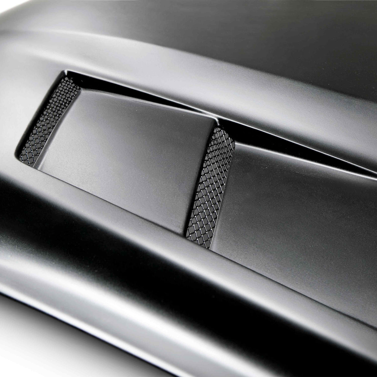 Heat extractor fiberglass hood for 2015-2017 Ford Mustang