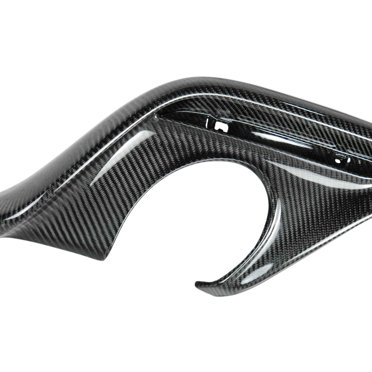 Type-OE carbon fiber rear valance for 2015-2017 Ford Mustang