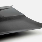 Type-GT5 double sided carbon fiber hood for 2015-2020 Ford Mustang Shelby GT350 & GT350R
