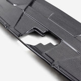 Carbon fiber radiator cover for 2024 Ford Mustang