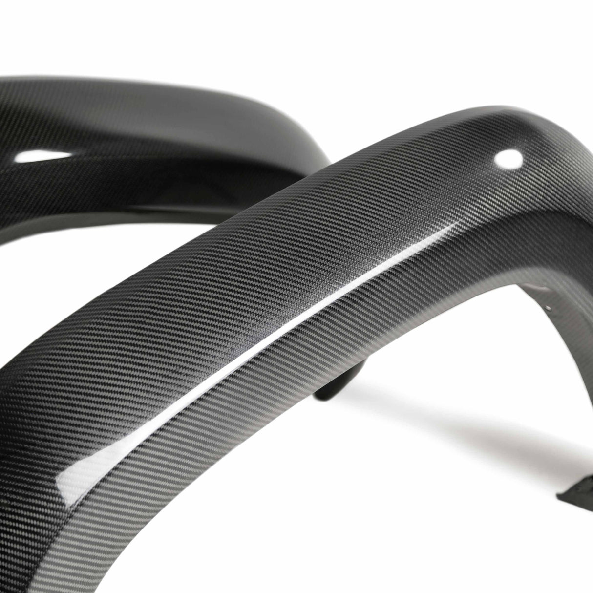 Carbon fiber front fender flares for 2016-2023 Toyota Tacoma TRD PRO only