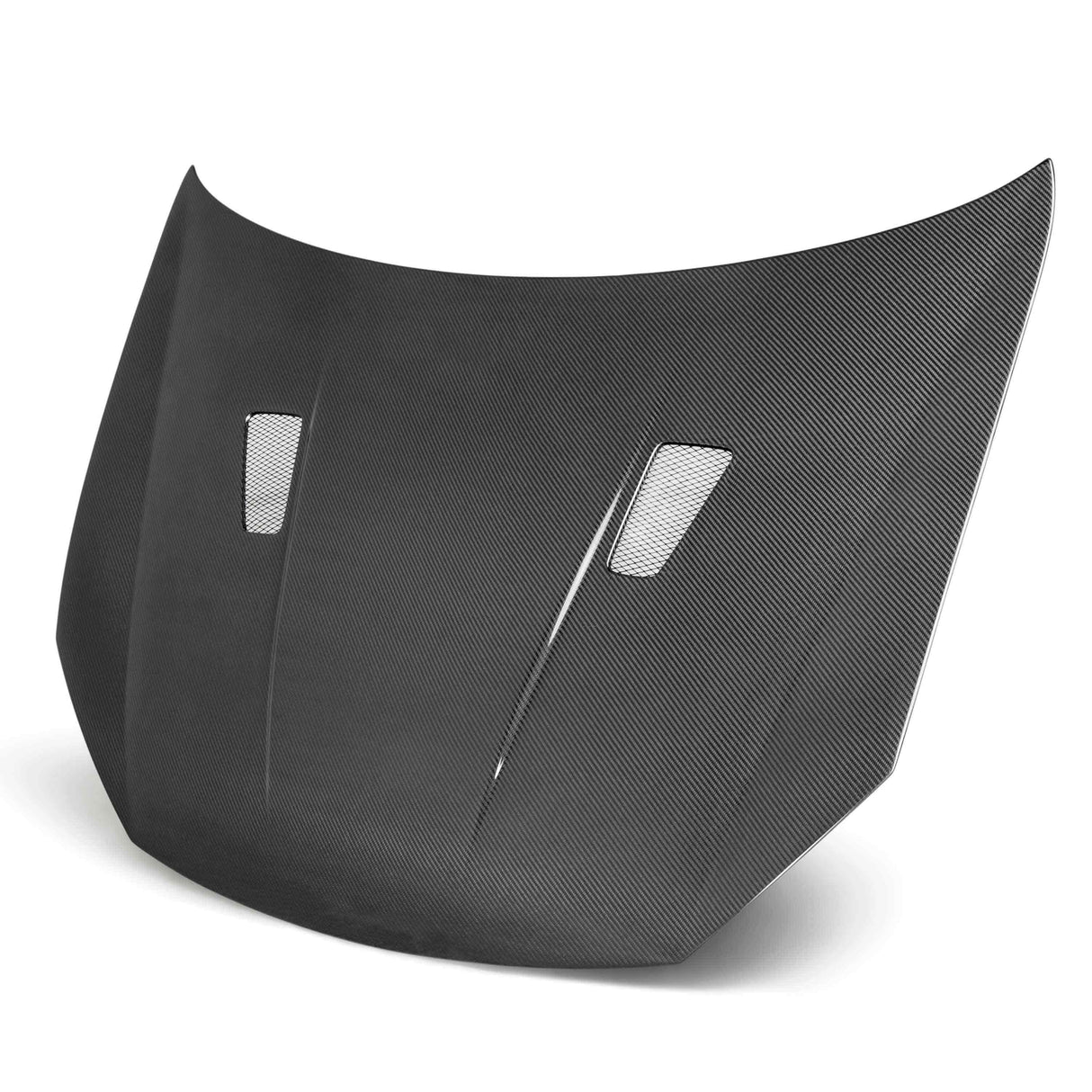 TM-style carbon fiber hood for 2010-2014 VW Golf / GTI (Shaved)