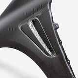 OE-style dry carbon fiber fenders  for 2023-2024 Toyota GR Corolla - Gloss finish