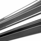 OE-style carbon fiber side skirts for 2008-2014 Subaru STi / 2011-2014 WRX