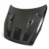 GTII-style carbon fiber hood for 2017-2022 Nissan GTR