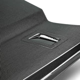 Type-GTH double sided carbon fiber hood for 2015-2017 Ford Mustang
