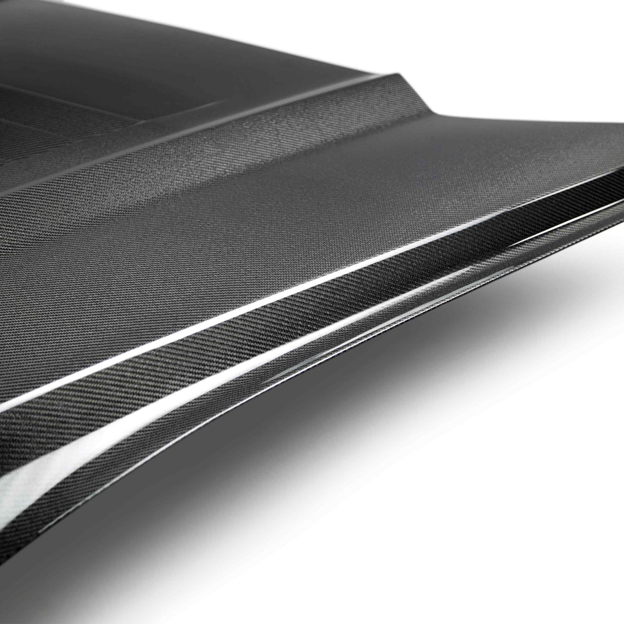 Type-GT5 double sided carbon fiber hood for 2015-2017 Ford Mustang