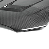 DV-style carbon fiber hood for 2008-2015 Mitsubishi Lancer EVO X