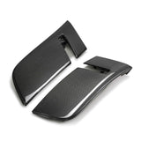 Carbon fiber front flare extension panel for 2018-2023 Dodge Challenger Widebody