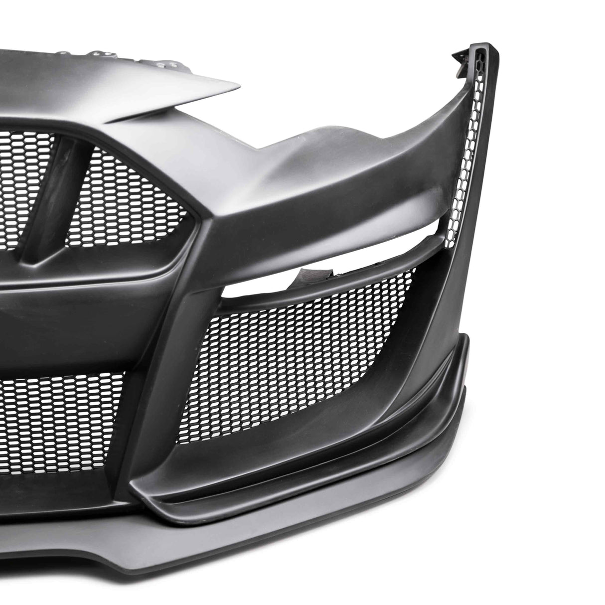 Type-ST fiberglass front bumper for 2018-2023 Ford Mustang