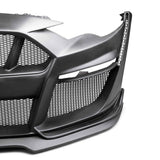 Type-ST fiberglass front bumper for 2018-2023 Ford Mustang