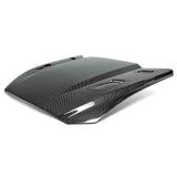 Type-GTH double sided carbon fiber hood for 2015-2017 Ford Mustang
