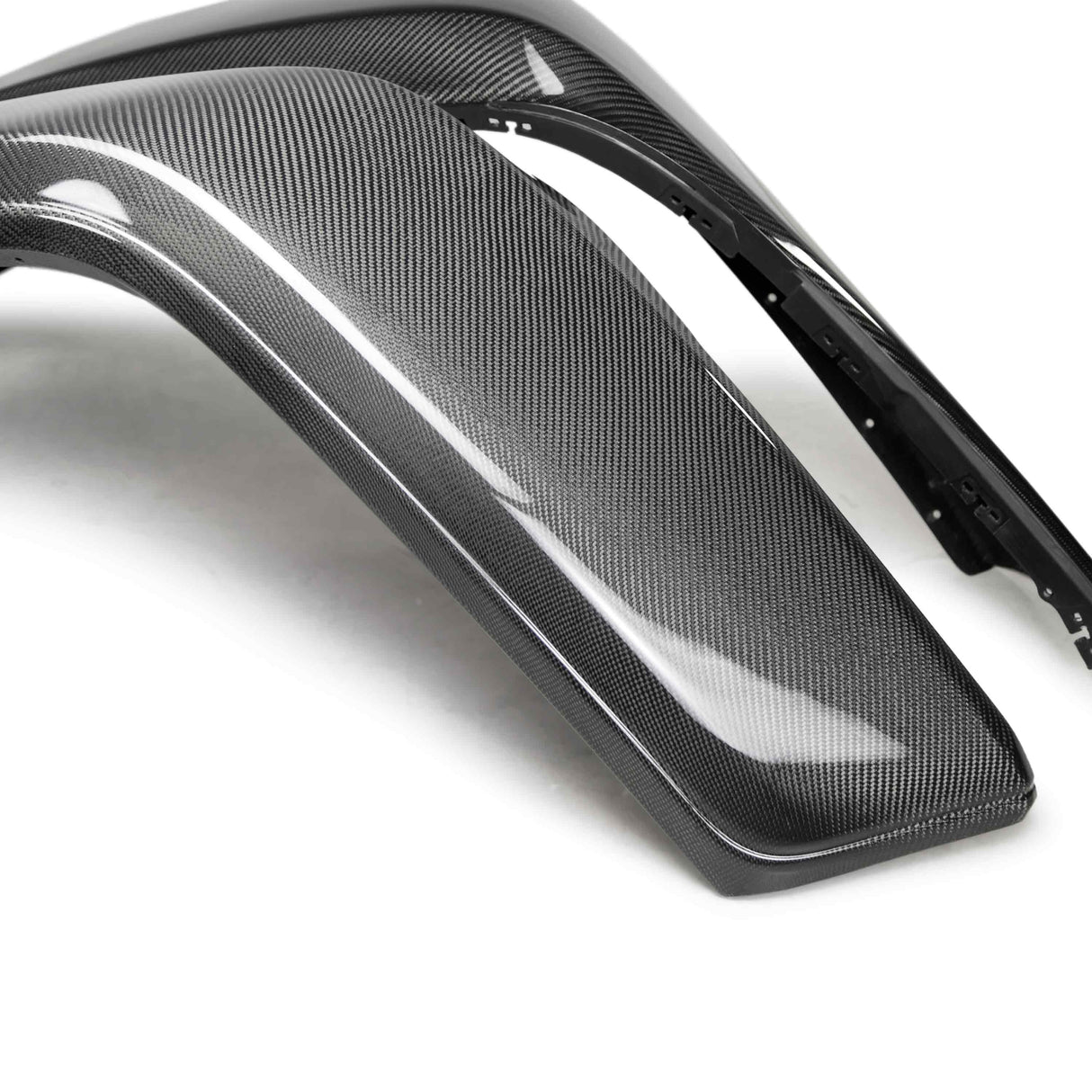 Carbon fiber front fender flares for 2020-2023 Jeep Gladiator (JT)