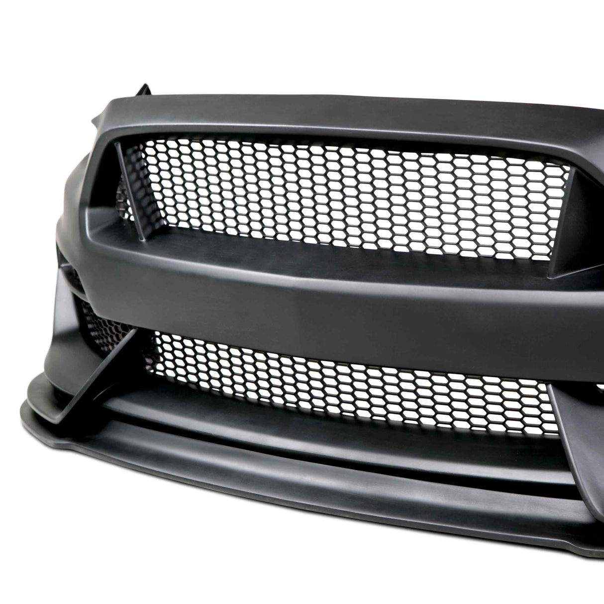 Type-GR (GT350 Style) fiberglass front bumper for 2015-2017 Ford Mustang