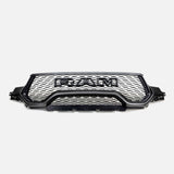 Type-OE carbon fiber front grille lower trim for 2021-2024 RAM TRX
