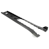 Carbon fiber rocker panel splitters for 2020-2022 Ford Mustang Shelby GT500