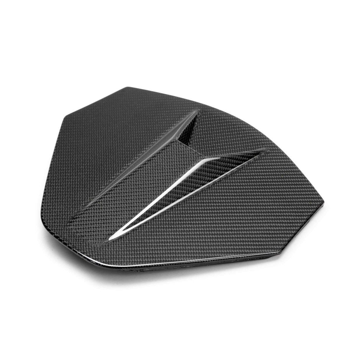 Carbon fiber rear camera decklid housing panel for 2020-2024 Chevrolet C8 (coupe)