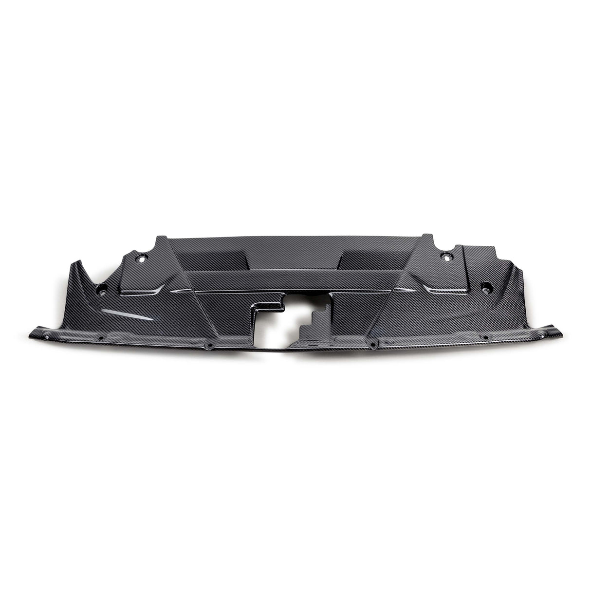 Carbon fiber radiator cover for 2024 Ford Mustang