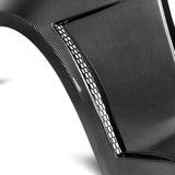 Type-SS carbon fiber fenders for 2016-2024 Chevrolet Camaro - vented