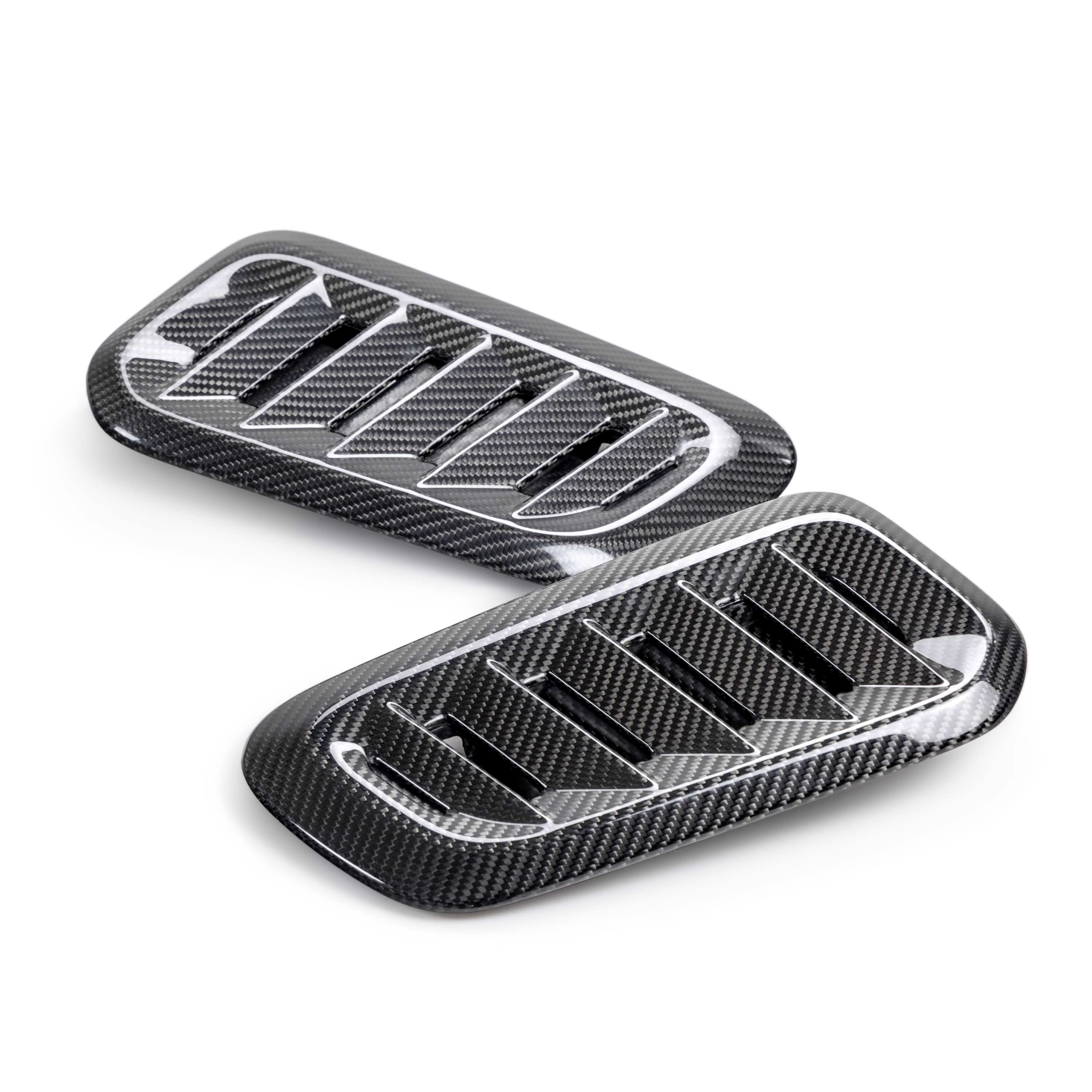 Dry carbon fiber hood vents for 2023-2024 Toyota GR Corolla