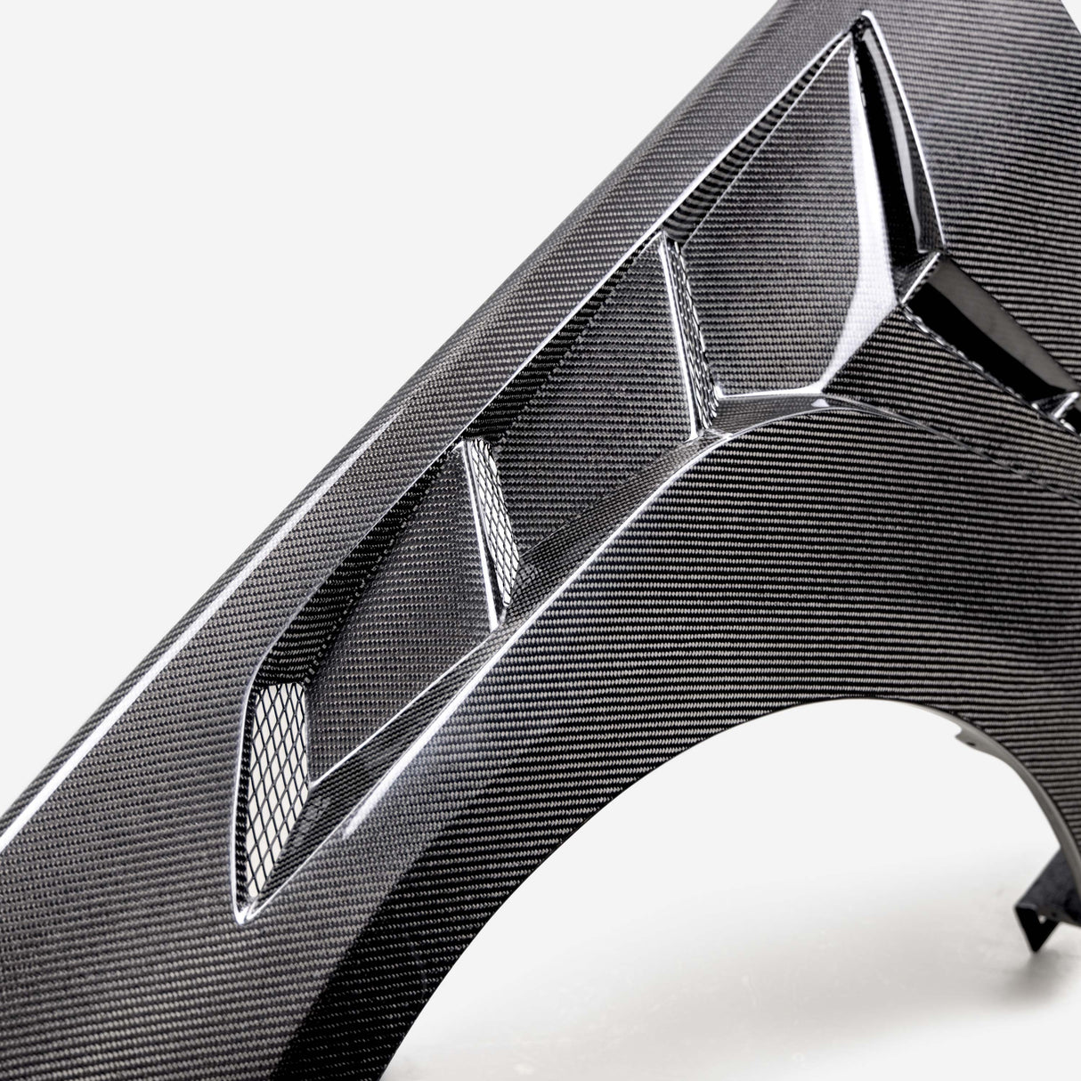Type-GTD carbon fiber fenders for 2024 Ford Mustang