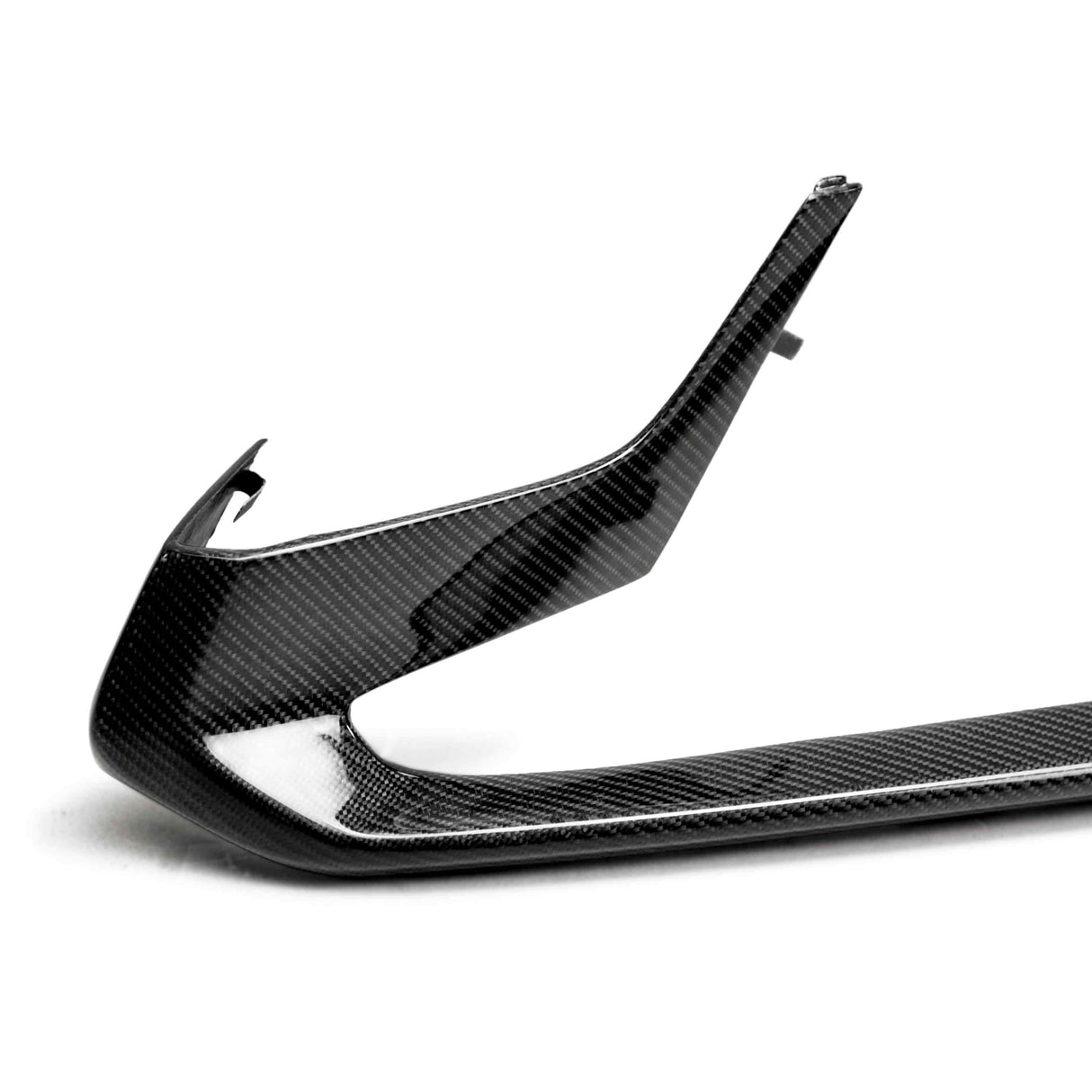 Carbon fiber front bumper trim for 2020-2022 Ford Mustang Shelby GT500