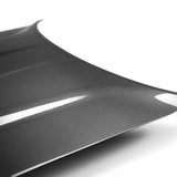 Type-RE (Dual Snorkel Style) carbon fiber hood for 2019 Dodge Challenger Hellcat/Redeye