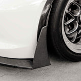 Carbon fiber front bumper canards for 2015-2019 Chevrolet Corvette C7 Z06