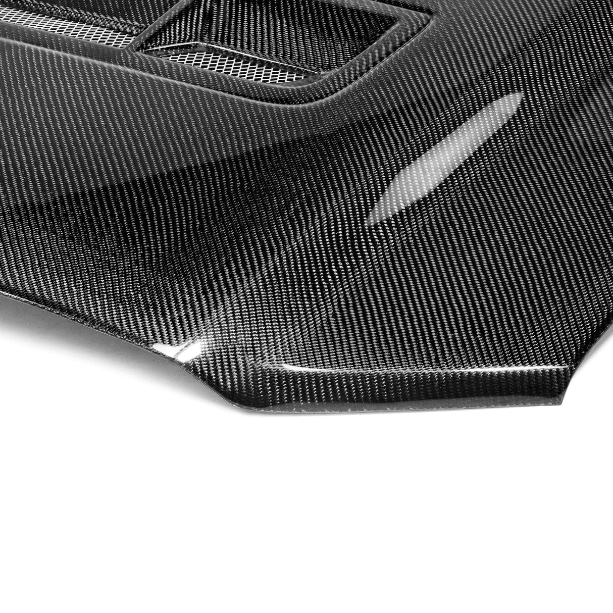 Type-GT carbon fiber hood for 2010-2014 Shelby GT500 and 2013-2014 Ford Mustang