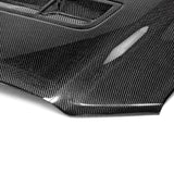 Type-GT carbon fiber hood for 2010-2014 Shelby GT500 and 2013-2014 Ford Mustang