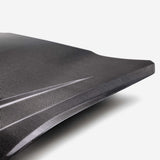 Type-GTD double-sided carbon fiber hood for 2024 Ford Mustang