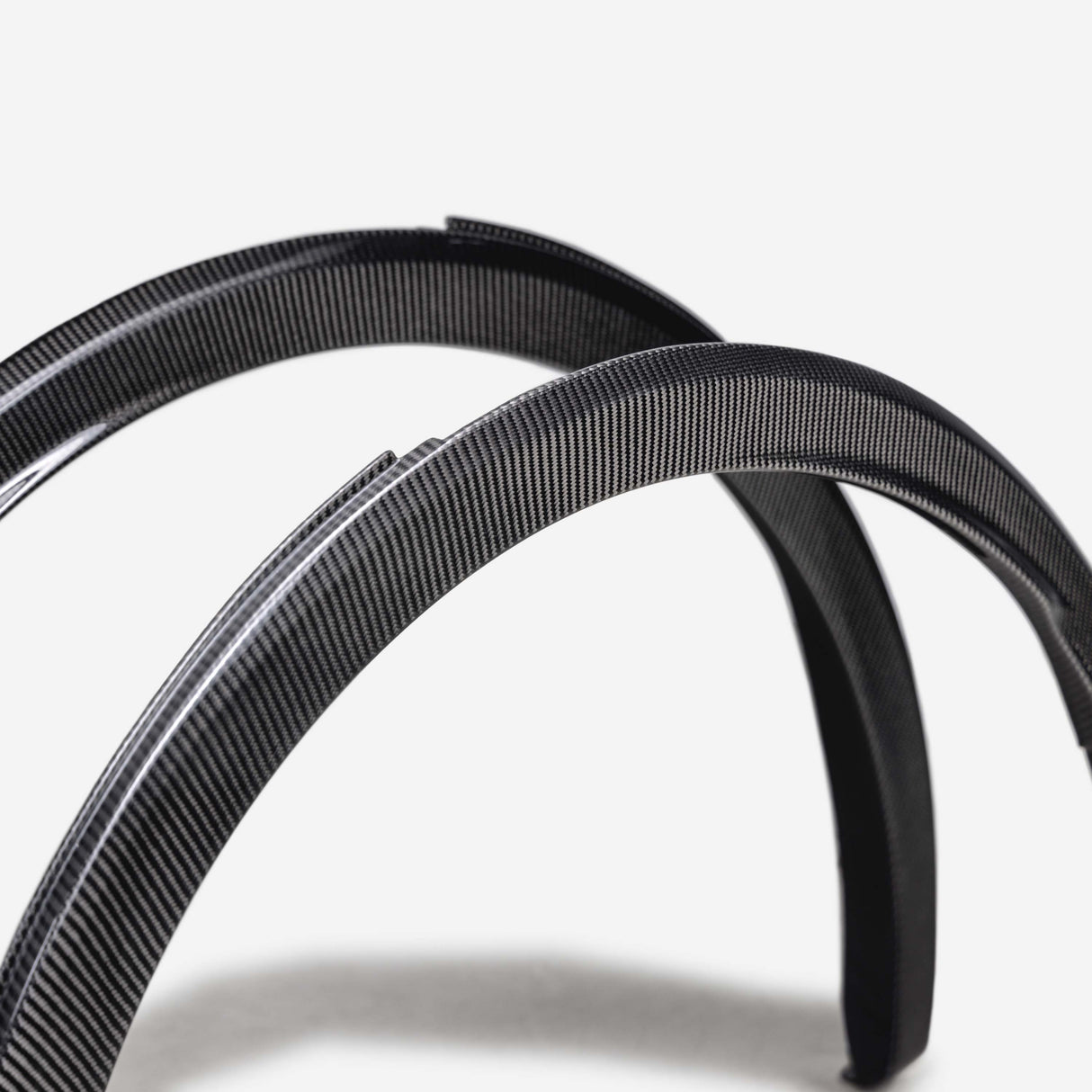 Carbon fiber rear fender trim for 2023-2024 Toyota Prius